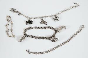 Armband 4st, silver