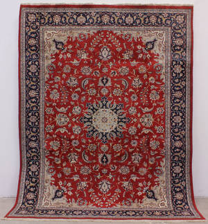 Matta, orientalisk. Möjligen Sarouk. 325 x 245.