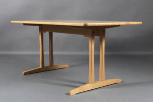 Børge Mogensen. Shakerbord af massivt bøgetræ. Fredericia Furniture.