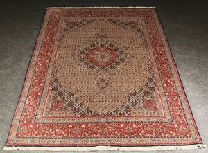 Persisk Moud tæppe, ca. 300x200 cm.