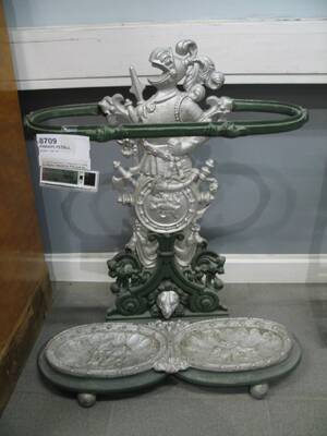 Paraplyställ, gjutjärn