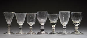 Syv glatte vinglas 7