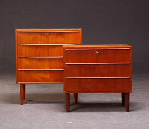 Danske møbelproducenter To kommoder, teak 2