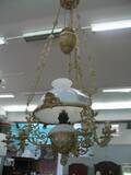 Takfotogenlampa, 9-armad 1800-tal