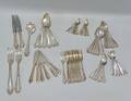Bestickservis delar, Haga silver, 1900-tal, ca. 64 delar
