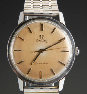 Omega Seamaster herreur af stål