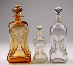 Tre karafler af glas 3