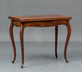 Spillebord af mahogni ca.1870