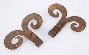 Gångjärn ett par, barock, 1700-tal