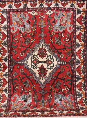 Orientmatta, handknuten, Bakhtiari, Isfahan-området, 210x155 cm