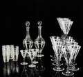Karaffer, 2 st  glas