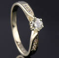 Brillant ring ca. 0.34 ct.