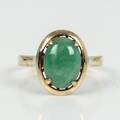 GULDRING MED STEN 14k 3.6g