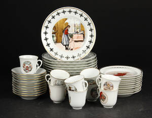 Bing  Grøndahl, Carl Larsson kaffestel 42