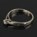 Solitaire ring i 14 kt. hvidguld  Denne vare er sat til omsalg under nyt varenummer 4365894