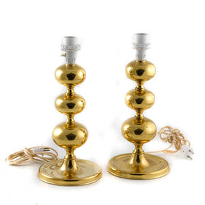 Bordslampor i mässing