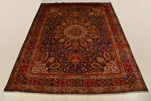 Persisk Tabriz tæppe, 394x297 cm.