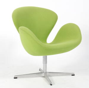 Arne Jacobsen. Svanen. Lænestol, Red Label.