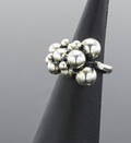 Georg Jensen, Moonlight Grapes ring, lille model af sterling sølv Denne vare er sat til omsalg under nyt varenummer 5051569