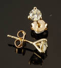 Diamantørestikker, ca. 0.47 ct.