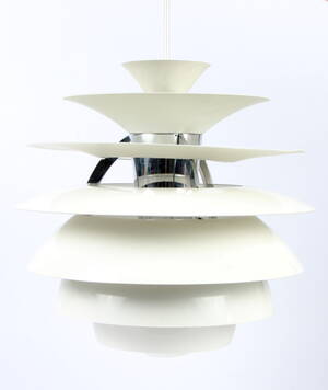 Poul Henningsen for Louis Poulsen. Pendel, Kuglelamel  Snowball