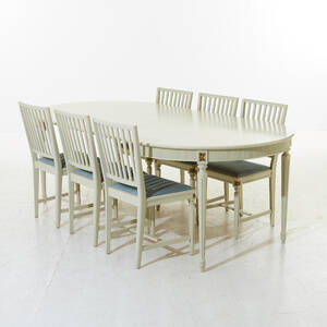 Matgrupp gustaviansk stil