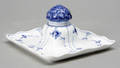 Kgl. Porcelæn. Musselmalet. Blækhus