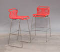 Verner Panton. VP ONE barstol i farve Zen Red 2