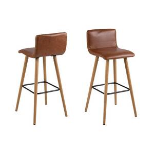 Par barstole, model Frise, cognac 2