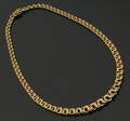 Bismark halskæde,14 kt guld 