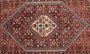 Persisk matta, Bidjar, 132x85 cm.