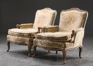Et par bergere rokoko stil 2 Denne vare er sat til omsalg under nyt varenummer 4374140