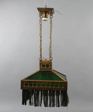 Takarmatur mässing och glas Jugend tidigt 1900-tal