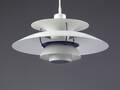 Poul Henningsen. PH5 pendel, hvid