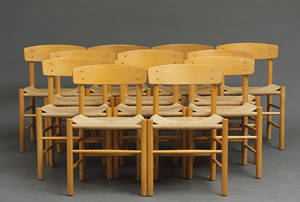 Børge Mogensen 1914-1972. Shakerstole. 12