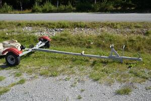 Transporttrailer för båt