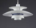 Poul Henningsen. PH5 pendel, hvid
