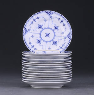 Royal Copenhagen, Musselmalet, halvblonde 14