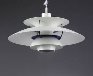 Poul Henningsen. PH5 pendel, hvid 