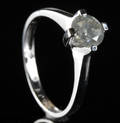Solitaire ring ca. 0.96 ct..