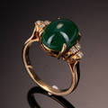 Smaragd og diamant vintagering