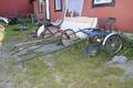 Träningsvagnarsulky för häst, 2 st