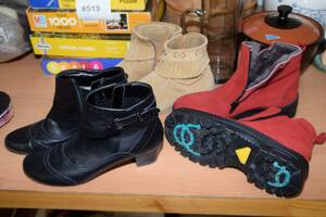 Damskor, 3 st par, strl 39