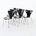 Arne Jacobsen sjuanstolar 6 st 