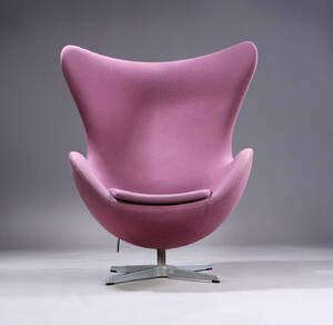 Arne Jacobsen. Hvilestol Ægget model 3316  Denne vare er sat til omsalg under nyt varenummer 5059212