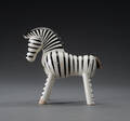Kay Bojesen. Zebra af bemalet træ.
