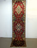 Persisk Tabriz løber 340 x 85 cm