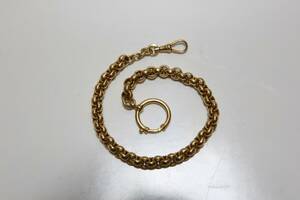 KLOCKKEDJA, guld, 18 k, 21,6 g