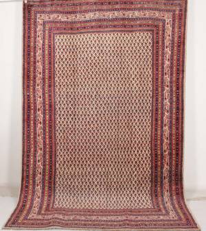 Persisk Sarough Mir tæppe, 327x210 cm.