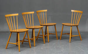 Poul M. Volther. Fire stole i bøg. 4 